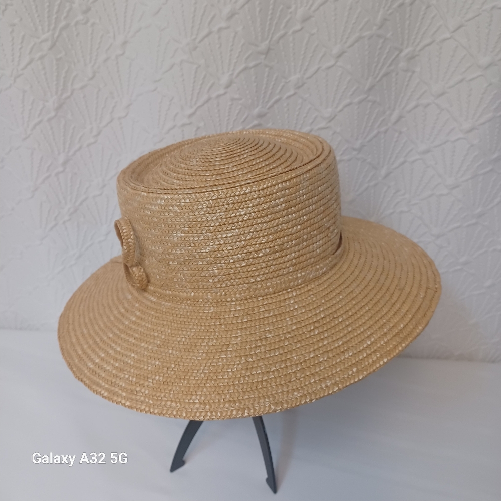 Betmar Women Classic Tan Straw Hat - Picture 5 of 12